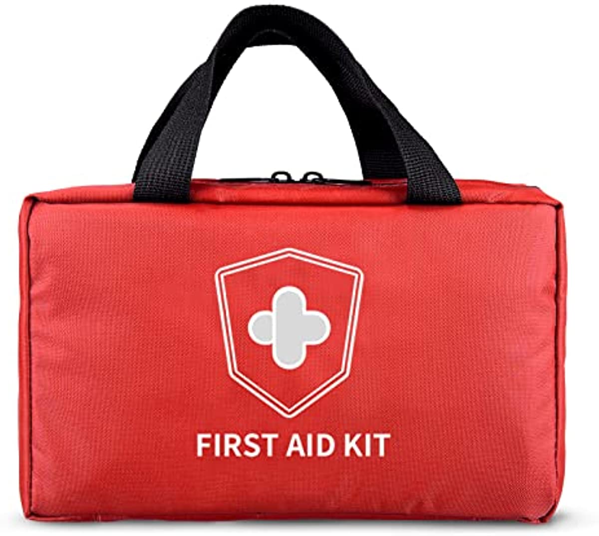 Kitgo Small First Aid Kit with 192 Pcs Essential Medical Supplies Emergency for Workplace Home Sports Wilderness Survival Driving Traveling Boating Hiking
