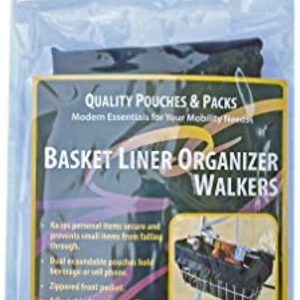 EZ-ACCESS EZ-ACCESSORIES Walker Basket Liner with Pockets