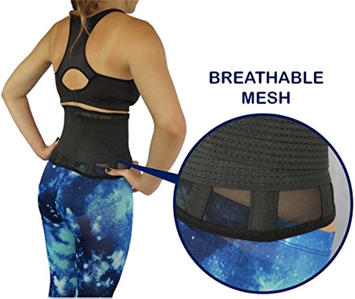 ComfyMed Breathable Mesh Back Brace CM-SB01 (LGE 38\" to 50\")