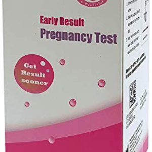 Wondfo Pregnancy Test Strips Early Detection - Extra Sensitive 10 MIU/ML HCG Early Predictor Kit (25 Count)