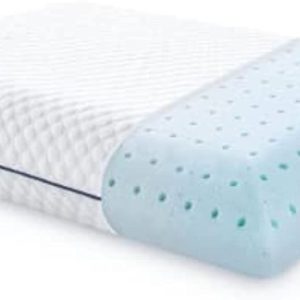 Weekender Gel Memory Foam Pillow – 1 Pack Standard Size – Ventilated - Washable Cover White