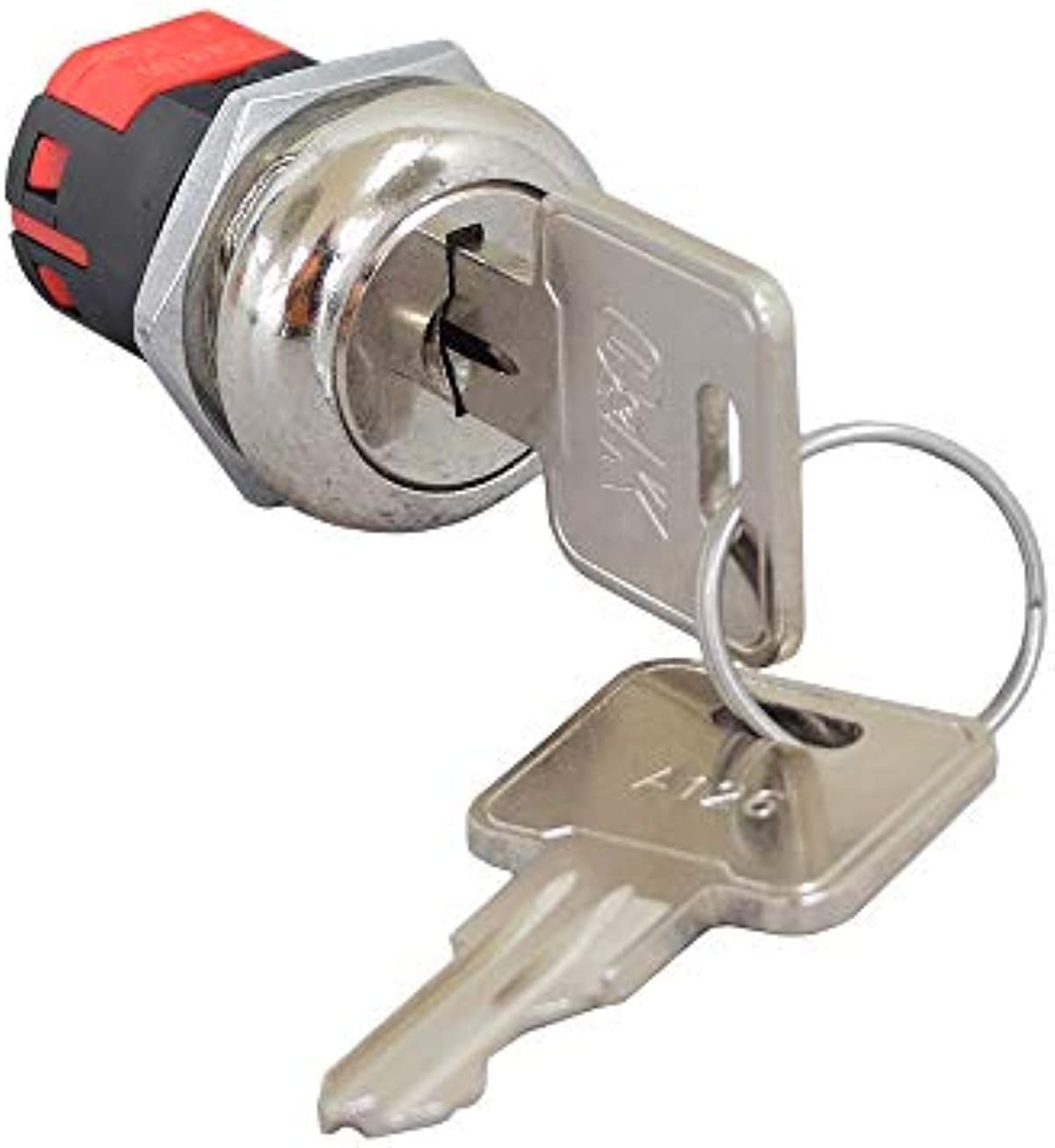 AlveyTech 3-Prong Key Switch with Easy Pull Keys - Replacement for Amigo, Go-Go, Mega-Motion, PaceSaver, Pride, Rascal, Mobility Scooter, Power Chair, Folding Medical E-Scooter, Electric Wheel Chairs