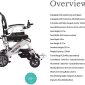 Intelligent Lightweight Foldable Electric Wheelchairs, Compact Power Wheelchair, Portable Folding Carry Wheelchair, Durable Wheelchairs