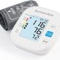 Blood Pressure Monitors, Automatic Upper Arm Blood Pressure Machines for Home Use with Large Cuff Adjustable BP Machine for Adult Elderly BSX583 (White)