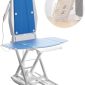 Upgrade Electric Chair Lift with Wheels, Get Up from Floor, Portable Lift Assist Devices for Elderly, Includes 2 Types of Suction Cups, Support Up to 300 LBS, No Assembly Required, AX10