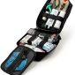 Scherber Premium IFAK Kit Trauma Pack | HSA/FSA Approved | Fully Stocked MOLLE Pouch w/CAT Tourniquet, HyFin Chest Seal, & Israeli Bandage | Trauma Kit for Gunshot, Bleeding, Major Wound Care (Black)