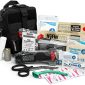 Scherber Premium IFAK Kit Trauma Pack | HSA/FSA Approved | Fully Stocked MOLLE Pouch w/CAT Tourniquet, HyFin Chest Seal, & Israeli Bandage | Trauma Kit for Gunshot, Bleeding, Major Wound Care (Black)