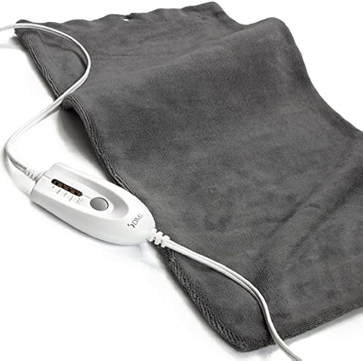 Mabis DMI Dry and Moist Heat Electric Heating Pad for Back Pain Relief, FSA and HSA Eligible, Muscle Aches, Arthritis and Sore Joints with 9ft Cord, FSA HSA Eligible, Large 24.5 x 11\"