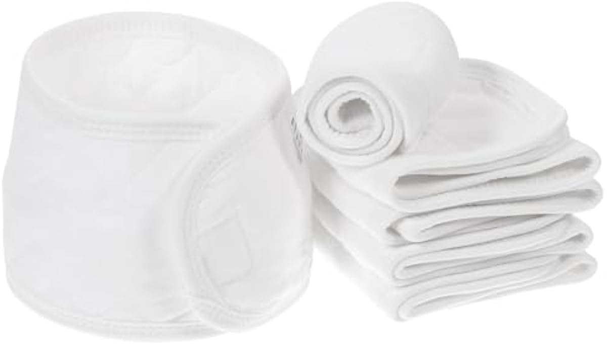 FOMIYES Infant Umbilical Hernia Baby Belly Button Band, 6Pcs Baby Umbilical Hernia Belt, Newborn Umbilical Cords, Baby Navel Belts Newborn Supplies