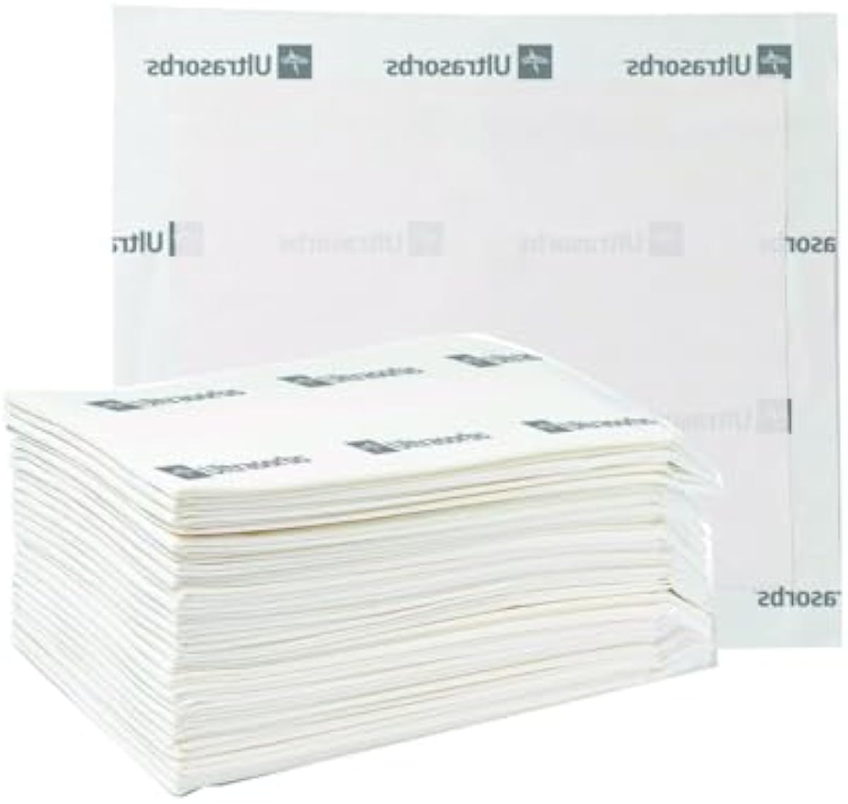Medline Ultrasorbs Drypads, 30\" x 36\", 25 Count, Super Absorbent Disposable Bed Pads, Large Incontinence Bed Pads, Chucks Protective Underpads, 10 Times More Absorbent, For Adults, Elderly