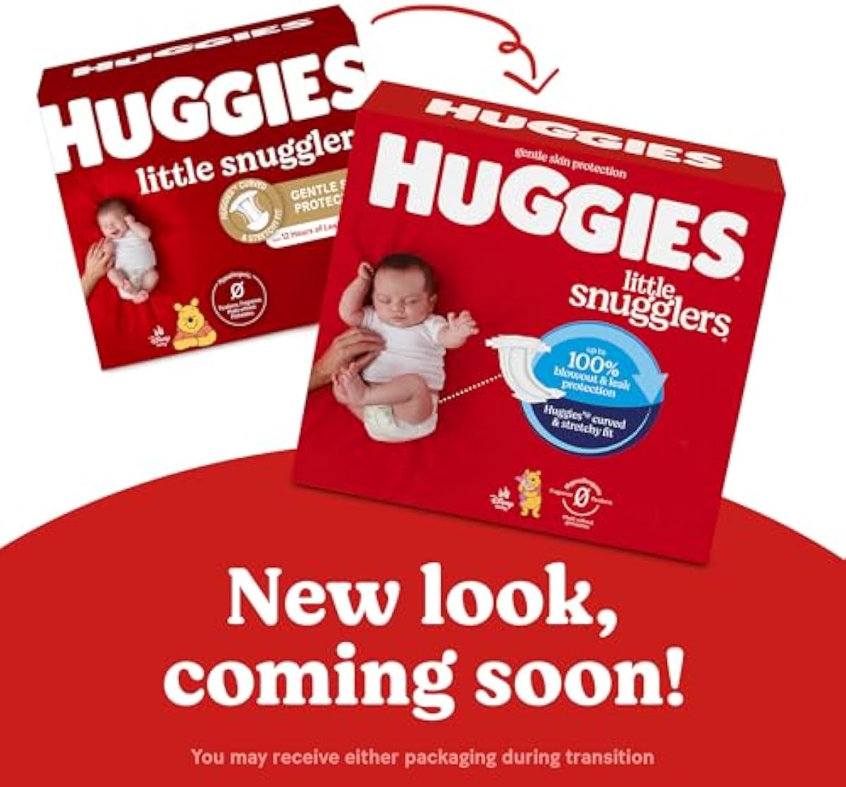 Huggies Little Snugglers Baby Diapers, Size Newborn (up to 10 lbs), 31 Ct, Newborn Diapers