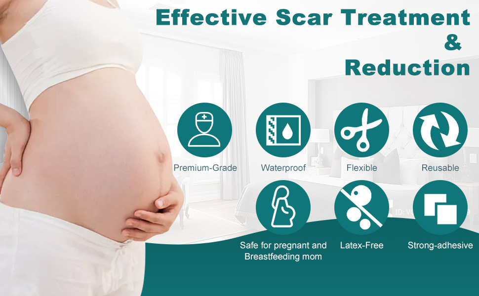 silicone scar tape for surgery scars