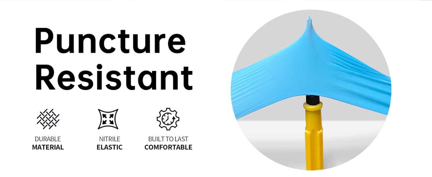 Nitrile Gloves puncture resistant, elastic, comfortable, and durable