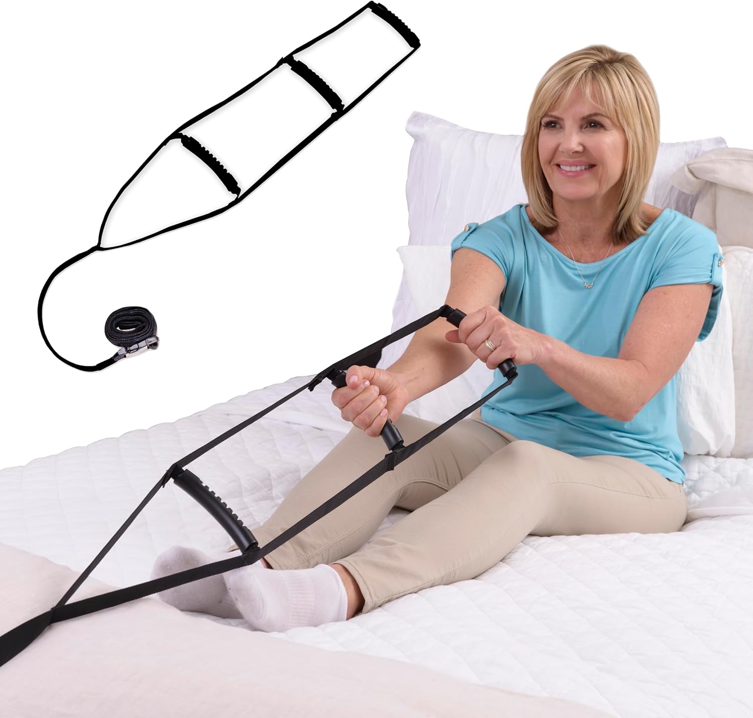 Adjustable Bed Caddie – Non-Slip Assist Ladder for Seniors