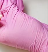 Pink Nitrile Gloves