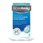 ScarAway Silicone Scar Sheets - Medical Grade Treatment, 6 Pack