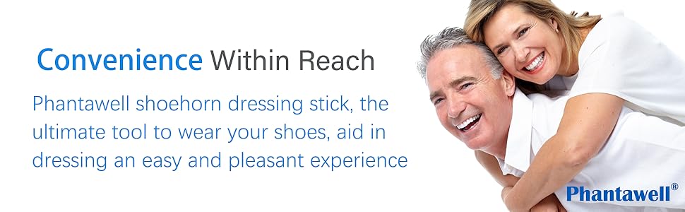 Long Handled Shoe Horn for Seniors