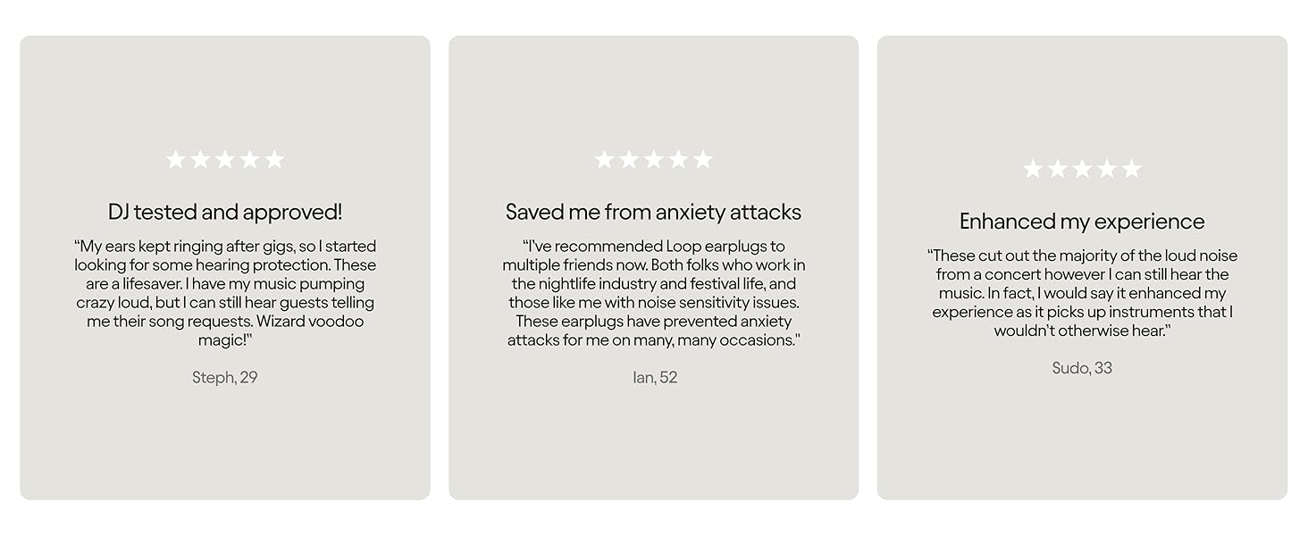 Quality Noise Reduction Earplugs