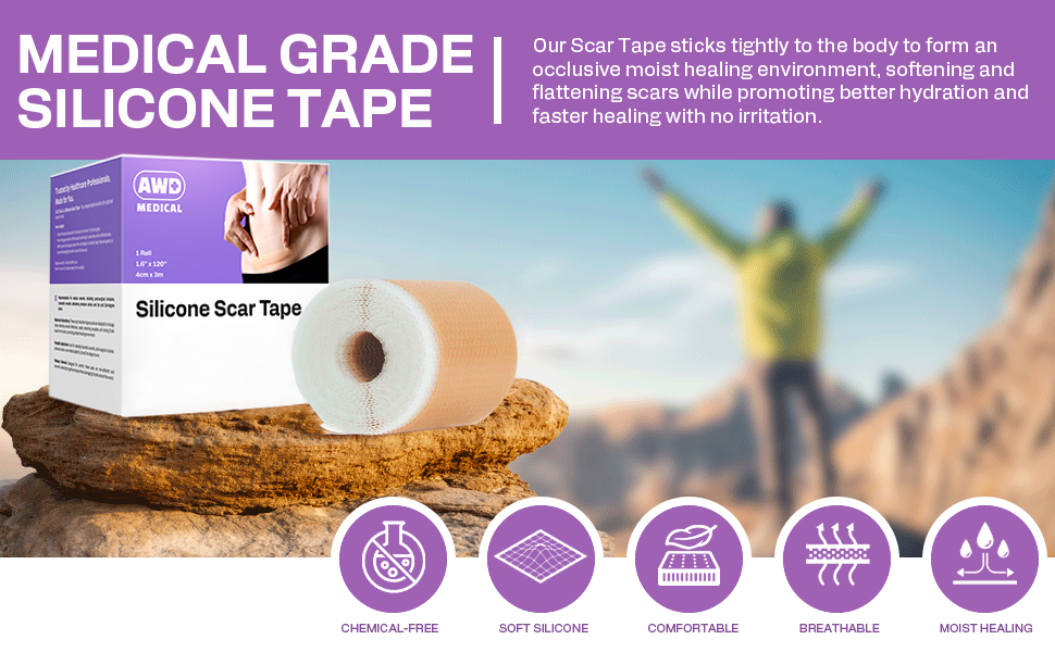 Silicone Scar Sheets for Surgical Scars