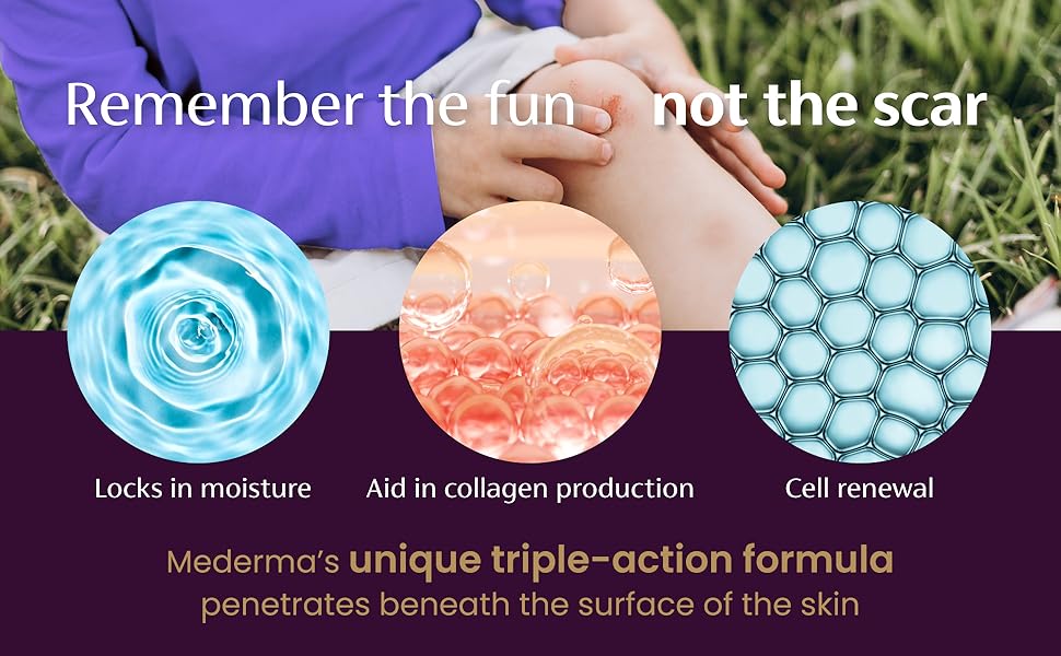 Effective triple action formula for scar reduction