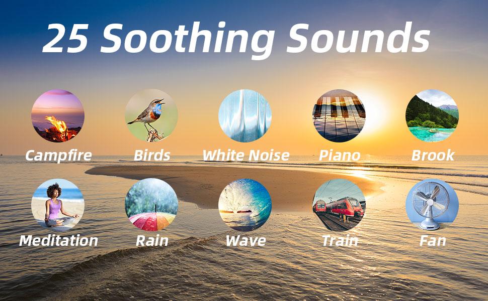 25 Soothing Sounds