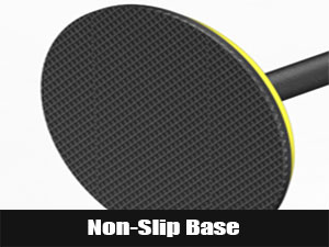 Wide base for stability