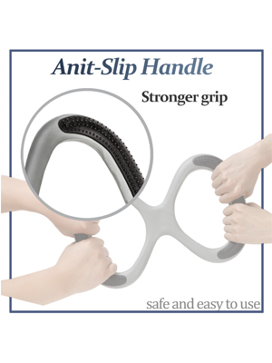 Anti-slip handle for standing aid