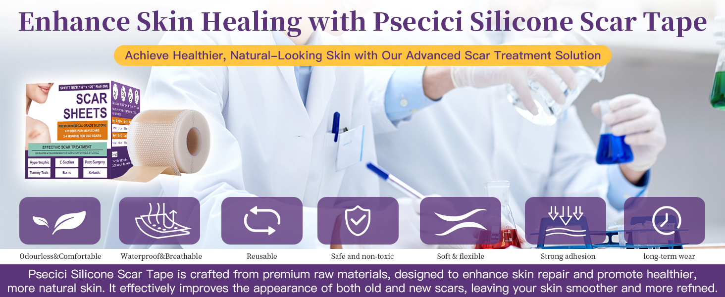 Silicone Scar Sheets
