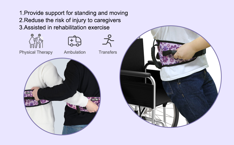 Medical Belt for Lifting Patients