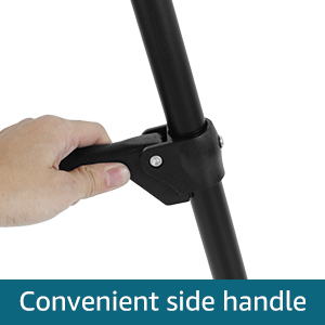 convenient side handle