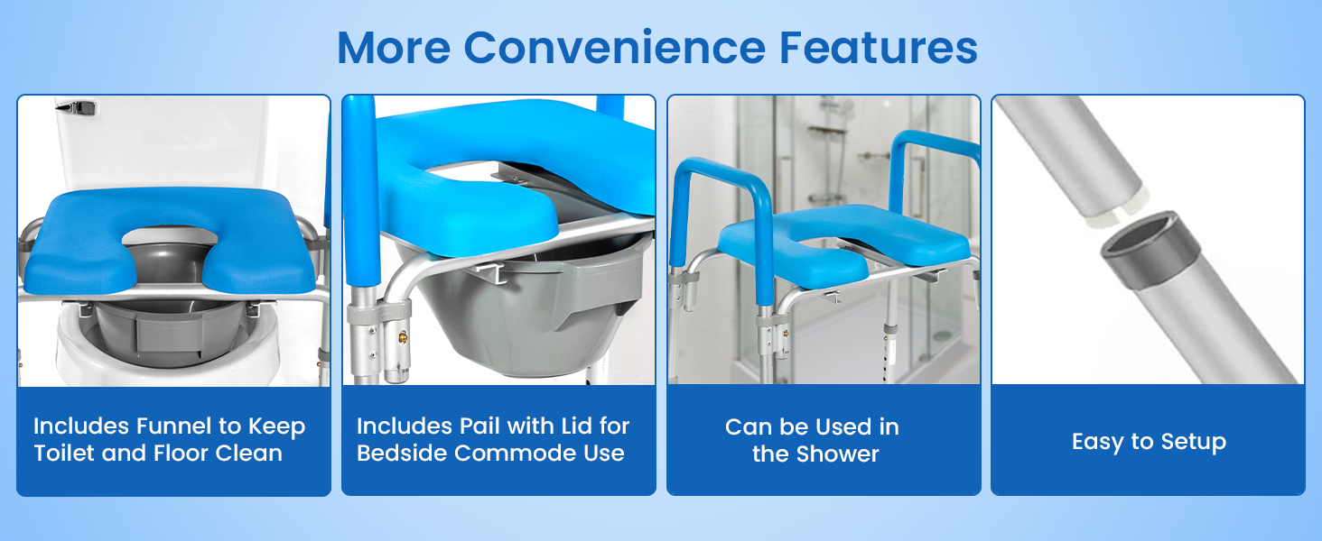 Laundry-Friendly Raised Toilet Seat