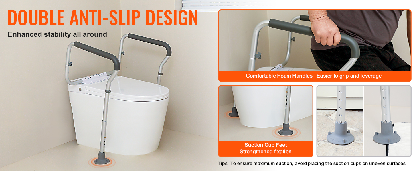 toilet rails for seniors