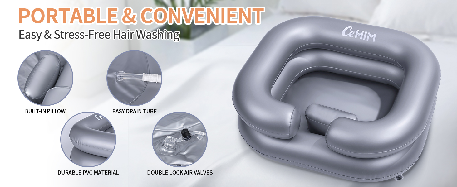 Inflatable Shampoo Basin