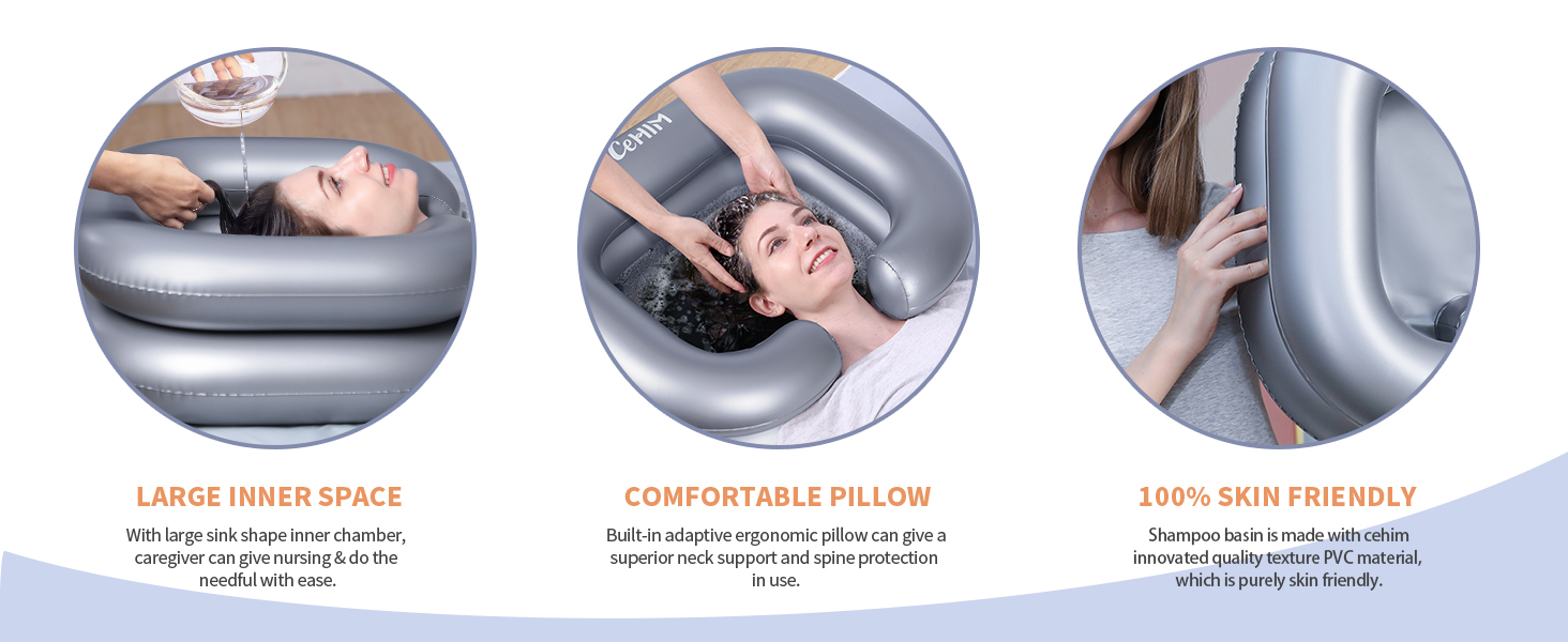 Inflatable Shampoo Basin