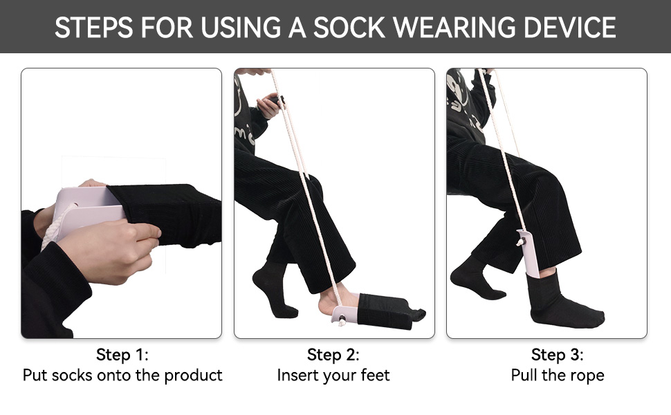 sock aid device for seniors
