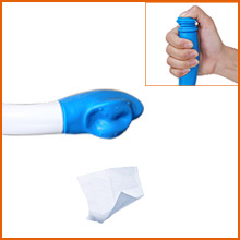 bottom wiping aid