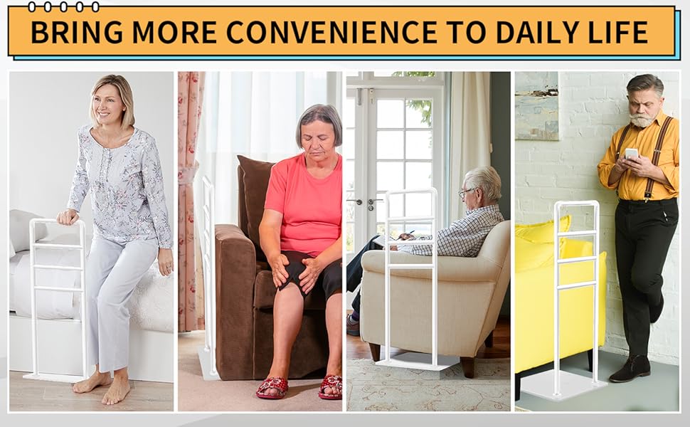 bed stand assist rail for seniors