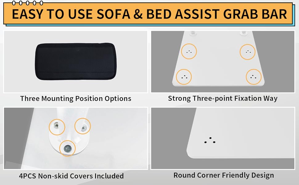 bed assist railing for high bed