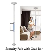 Security Pole with Grab Bar