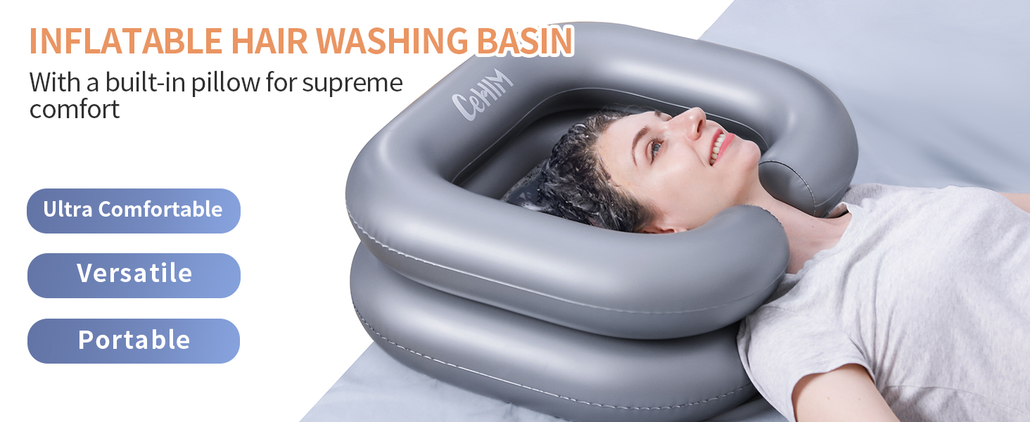 Inflatable Shampoo Basin