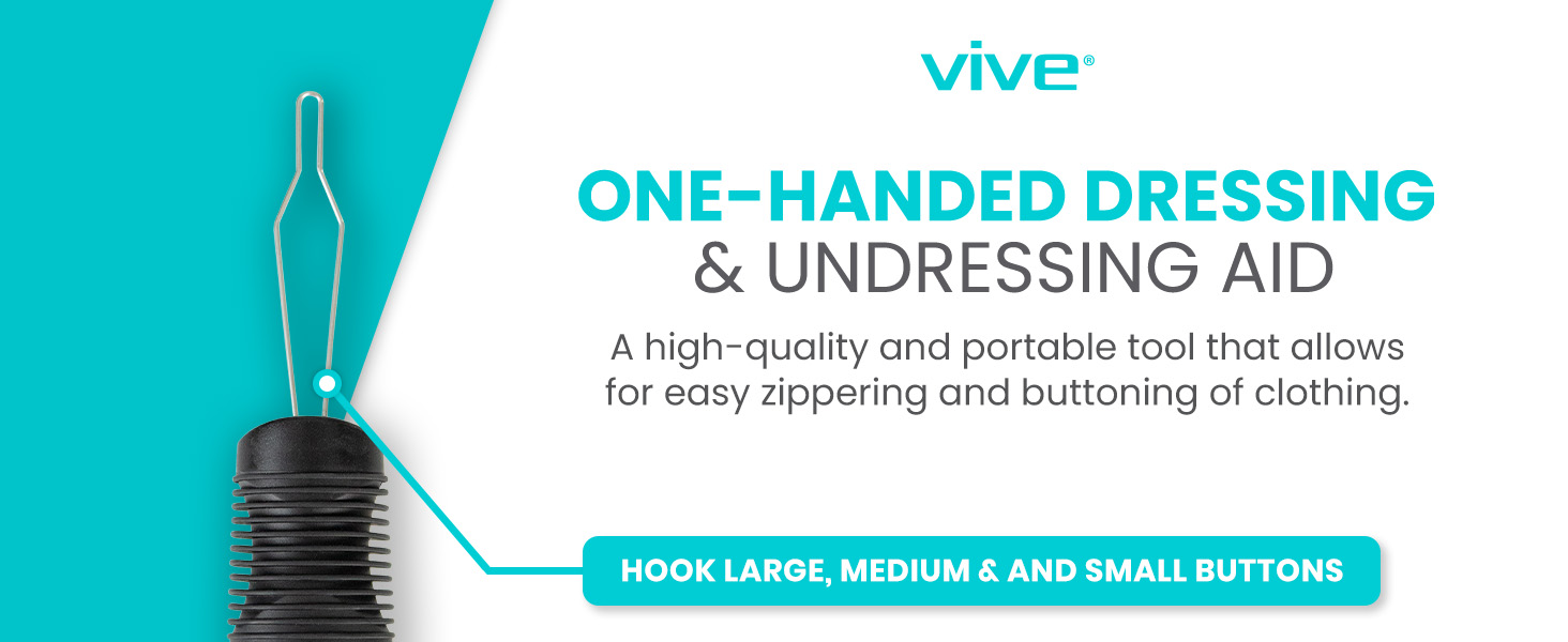 Button Hook, Button Puller for Seniors