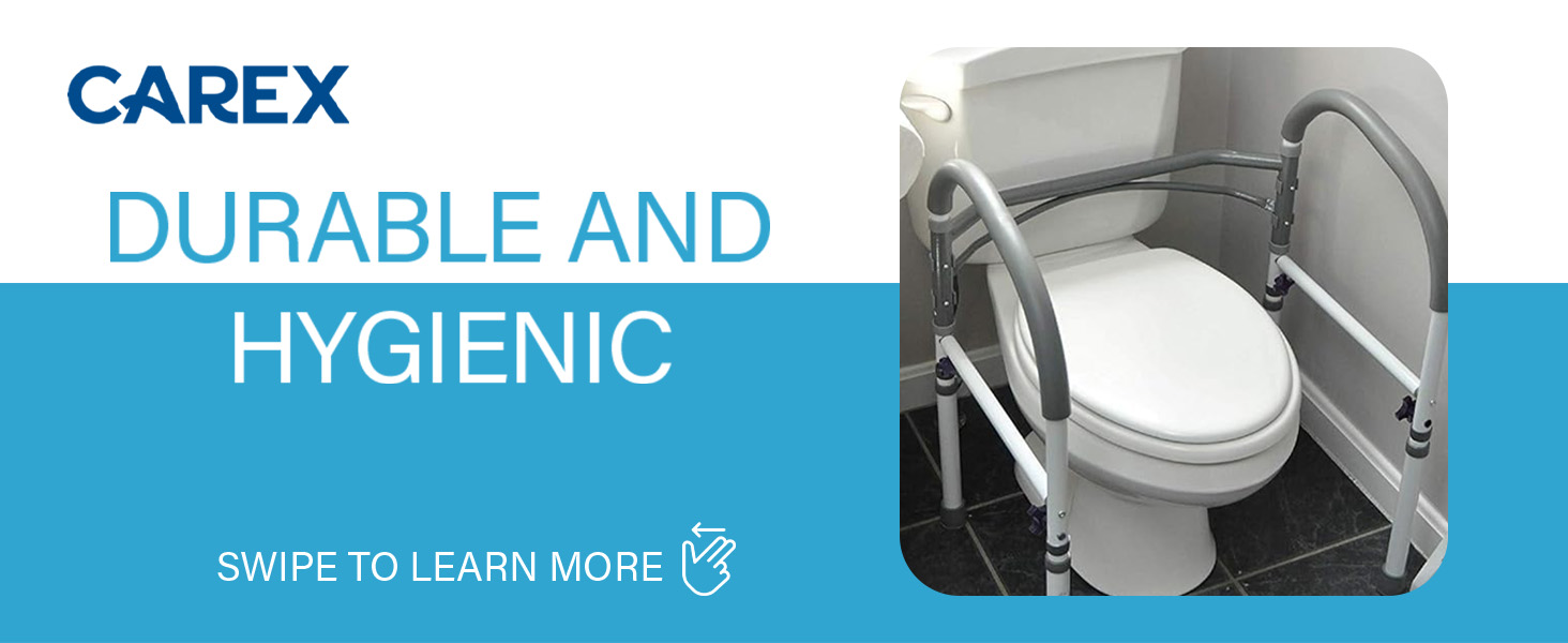 Carex E-Z Lock Toilet Seat - Image 3