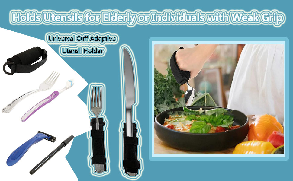 Holds Utensils or Writing Aids