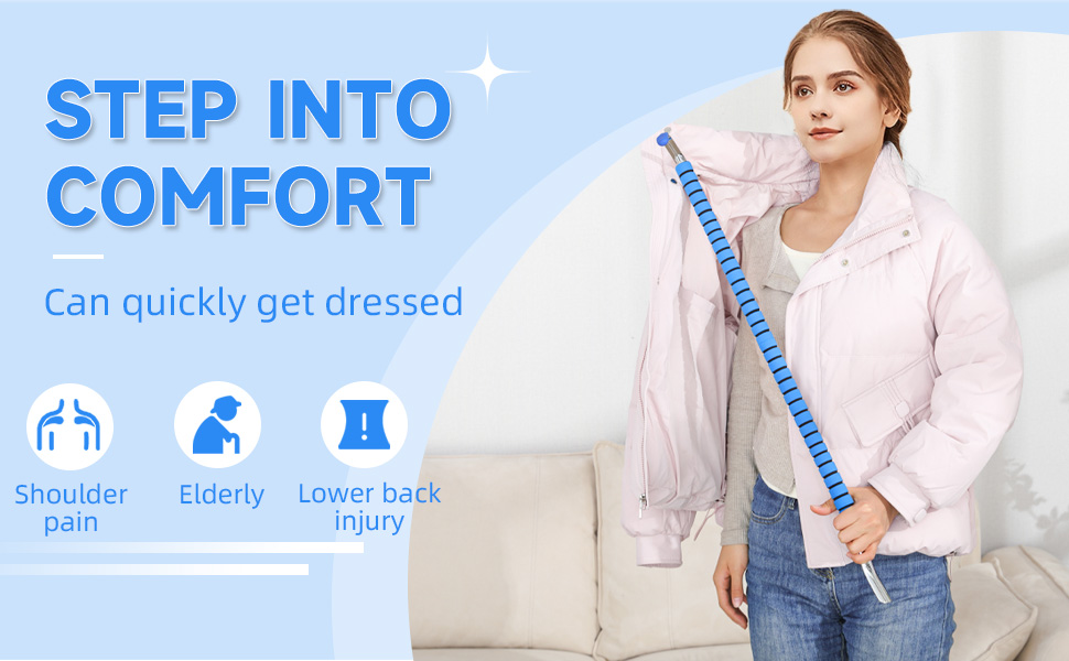 dressing stick for shoulder surgery extra long shoe horns for senior men