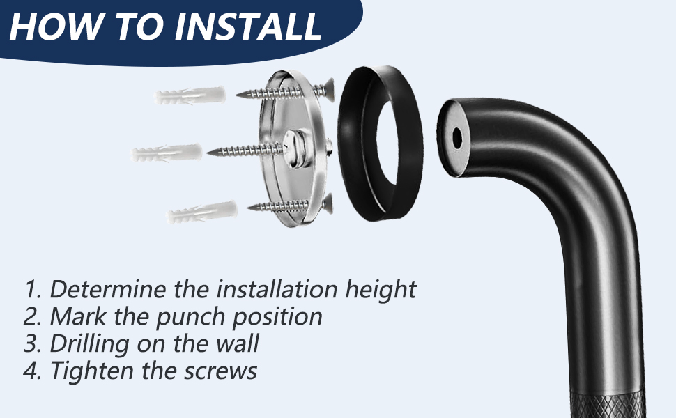 Anti-Slip Knurled Grip