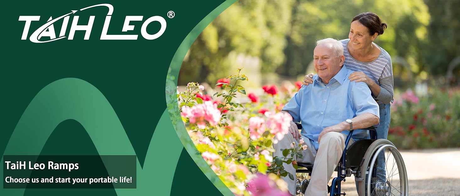 4 Feet Portable Wheelchair Ramp