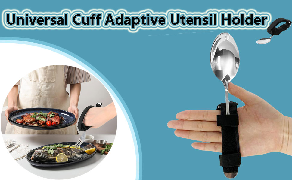 Cuff Adaptive Utensil Holder