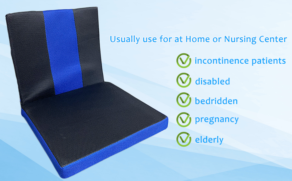 WheelChair Seat & Backrest Pad Cushion