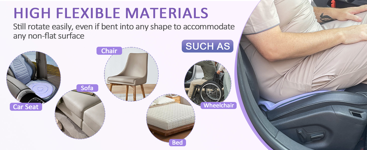 swivel seat cushion for elderly