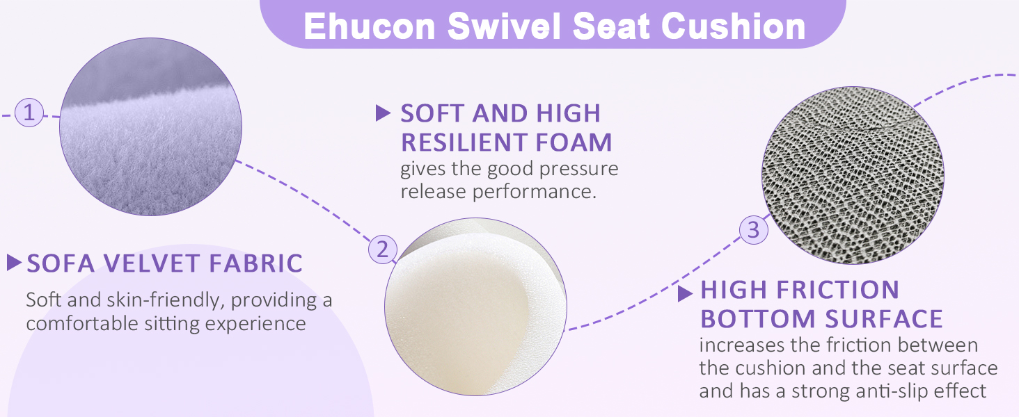 swivel seat cushion for elderly